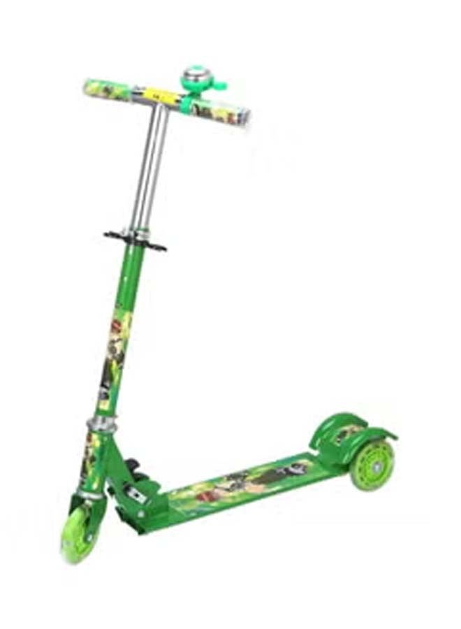 Foldable Kick Scooter With Bell 69x59x25.5centimeter