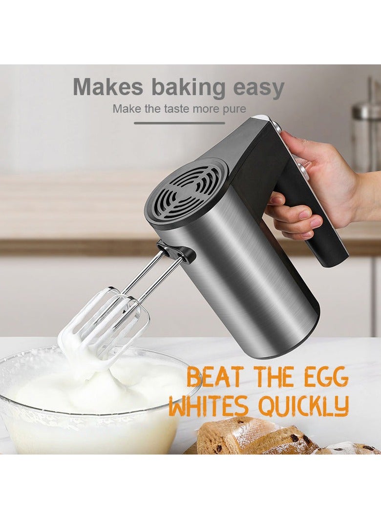 Multifunctional household hand-held electric egg beater for egg white and Cream baking.