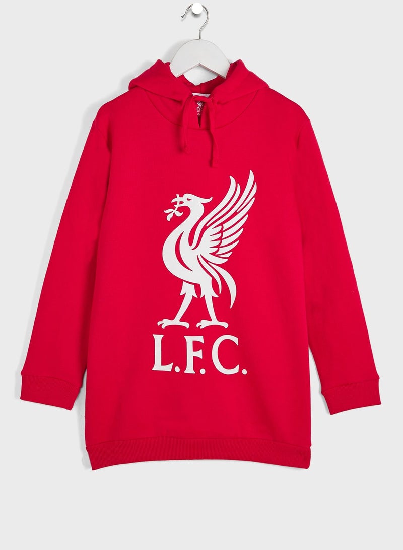 Youth Liverpool Liverbird Hoodie