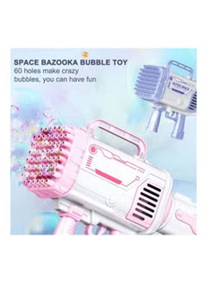 60 Hole Automatic Bubble Gun Toy