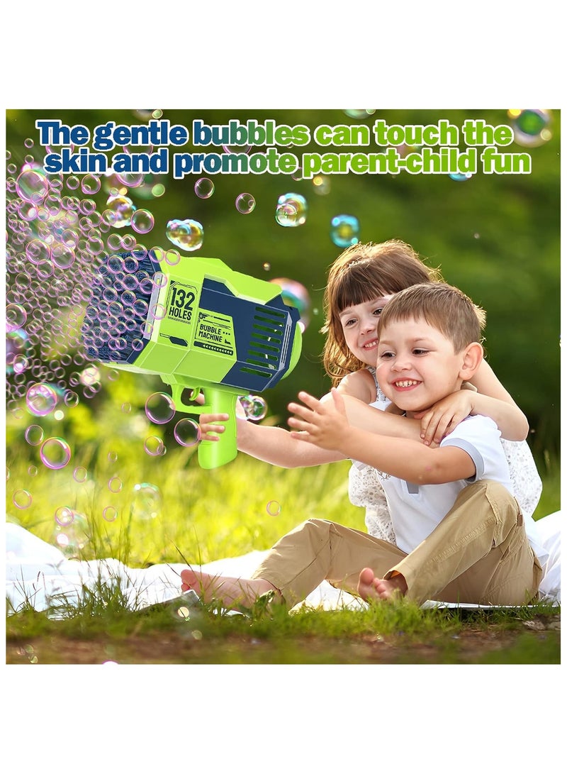 Bubble Machine Gun Kids Toys, 50000+ Bubbles per minute, Gun Blaster Blower for Toddlers Girls Boys For Outdoor Summer Fun Gifts Birthday Party Wedding