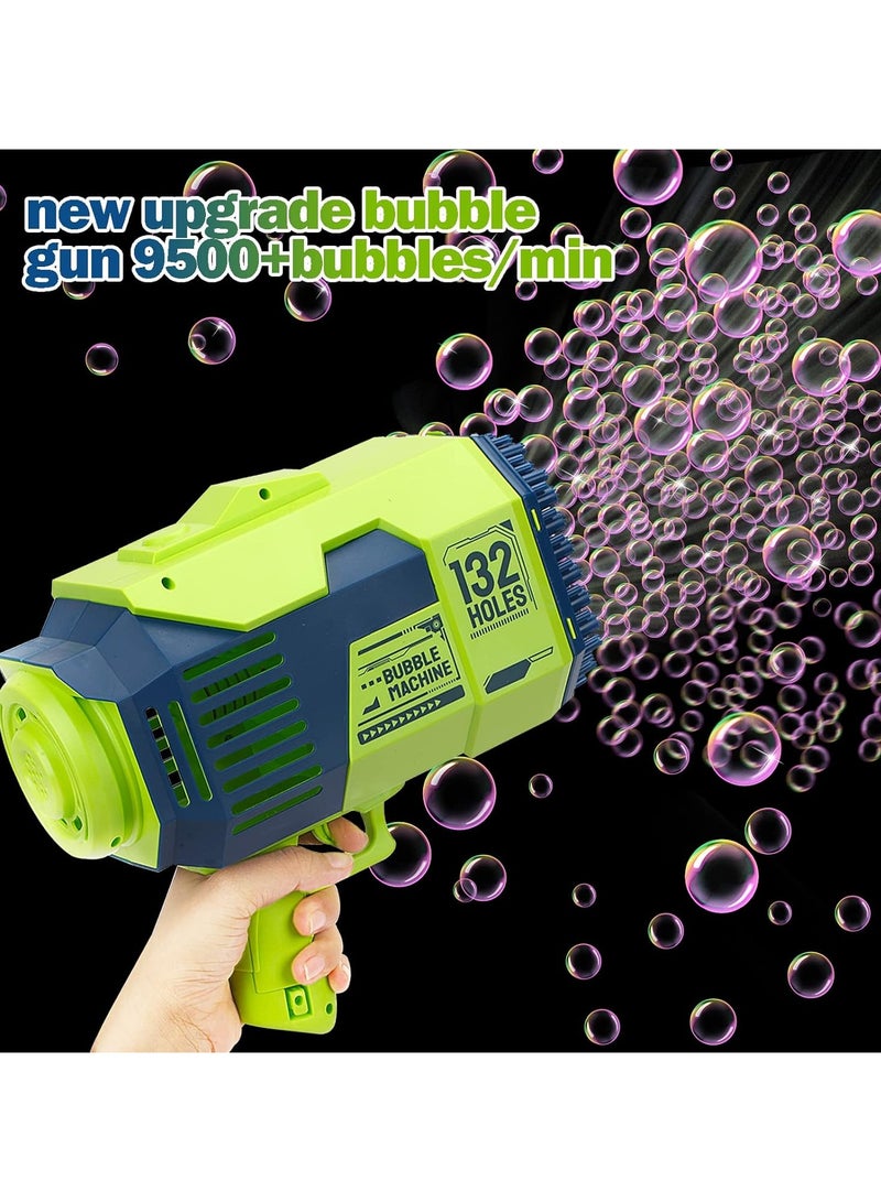 Bubble Machine Gun Kids Toys, 50000+ Bubbles per minute, Gun Blaster Blower for Toddlers Girls Boys For Outdoor Summer Fun Gifts Birthday Party Wedding