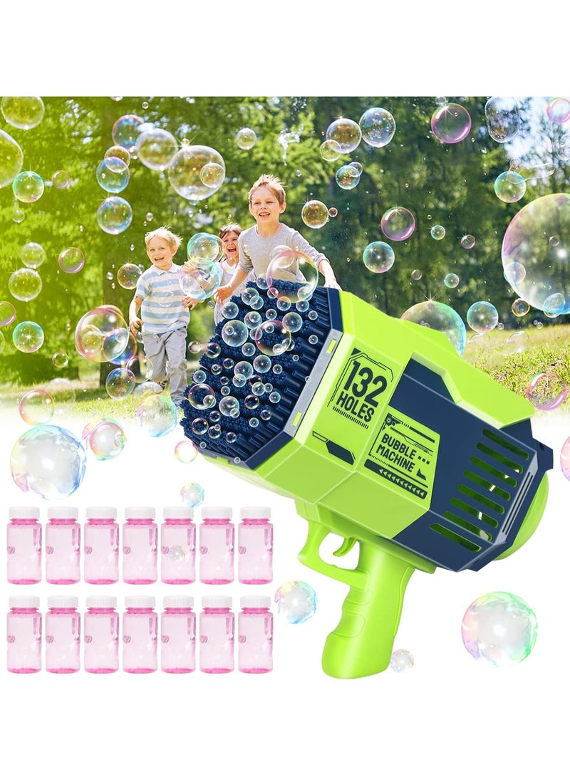 Bubble Machine Gun Kids Toys, 50000+ Bubbles per minute, Gun Blaster Blower for Toddlers Girls Boys For Outdoor Summer Fun Gifts Birthday Party Wedding