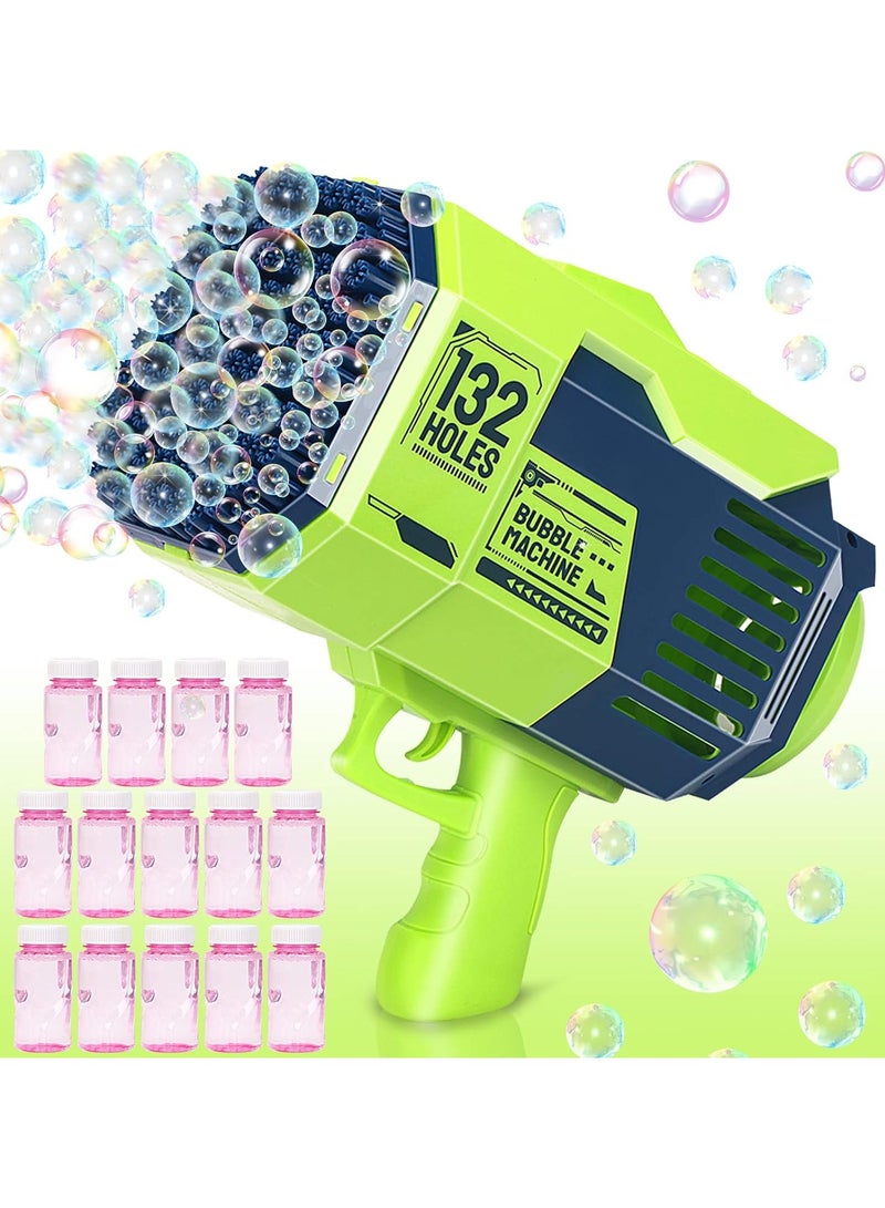 Bubble Machine Gun Kids Toys, 50000+ Bubbles per minute, Gun Blaster Blower for Toddlers Girls Boys For Outdoor Summer Fun Gifts Birthday Party Wedding