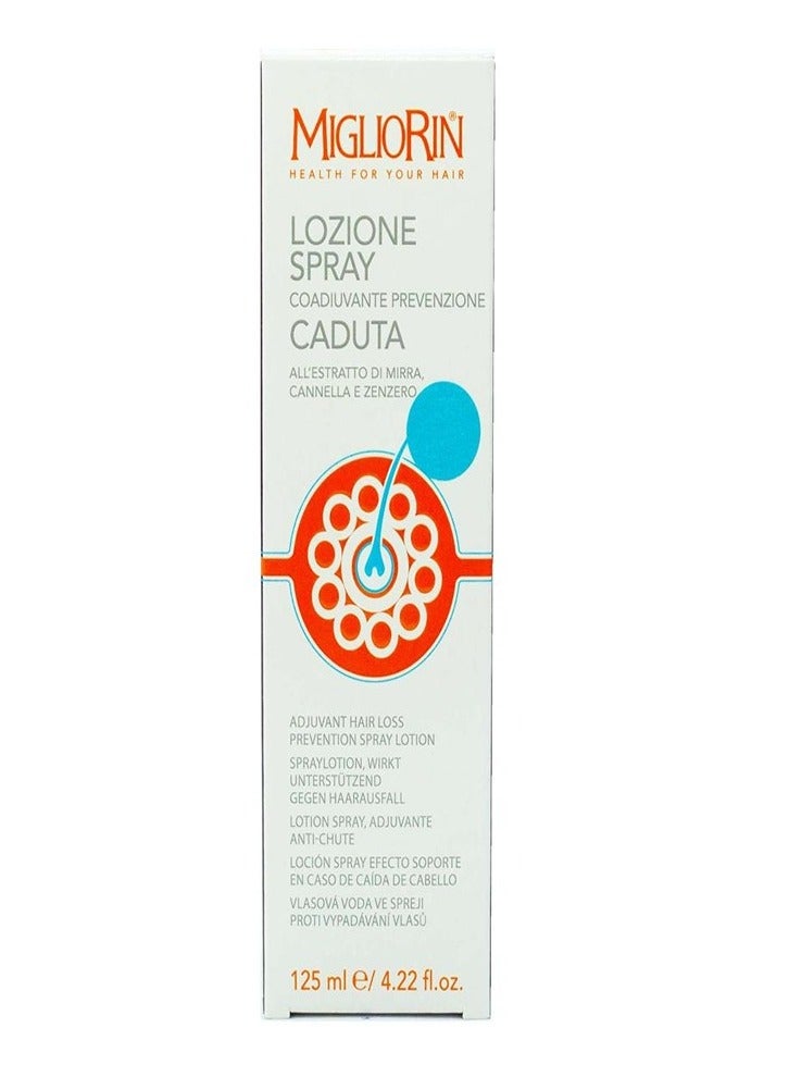Migliorin Adjuvant Anti Hair Loss Spray Lotion 125ml