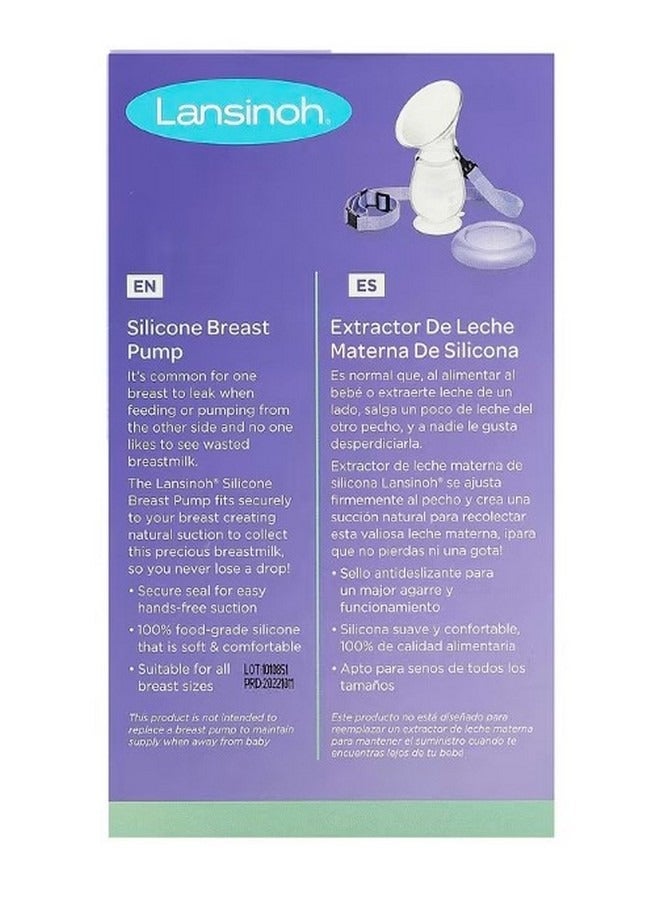 Silicone Breast Pump 1 Pump Strap and Cap