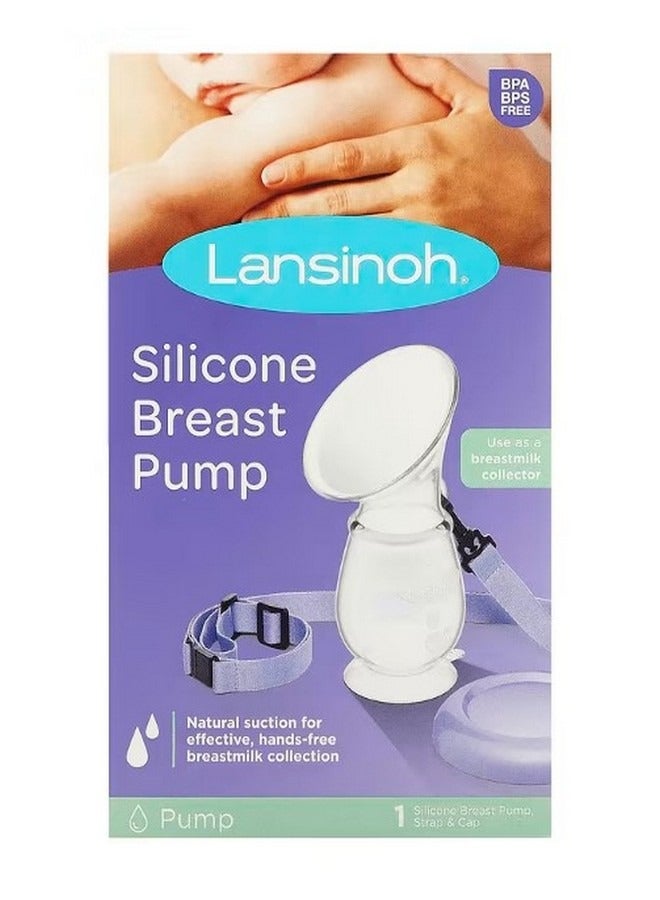 Silicone Breast Pump 1 Pump Strap and Cap