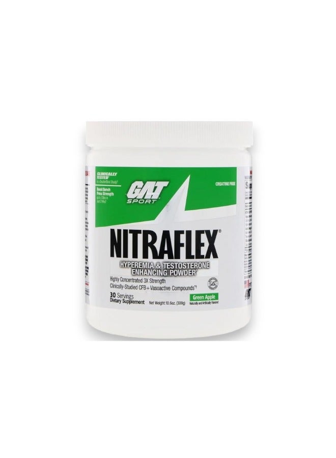 Nitraflex, Green Apple  Flavour, 300gm