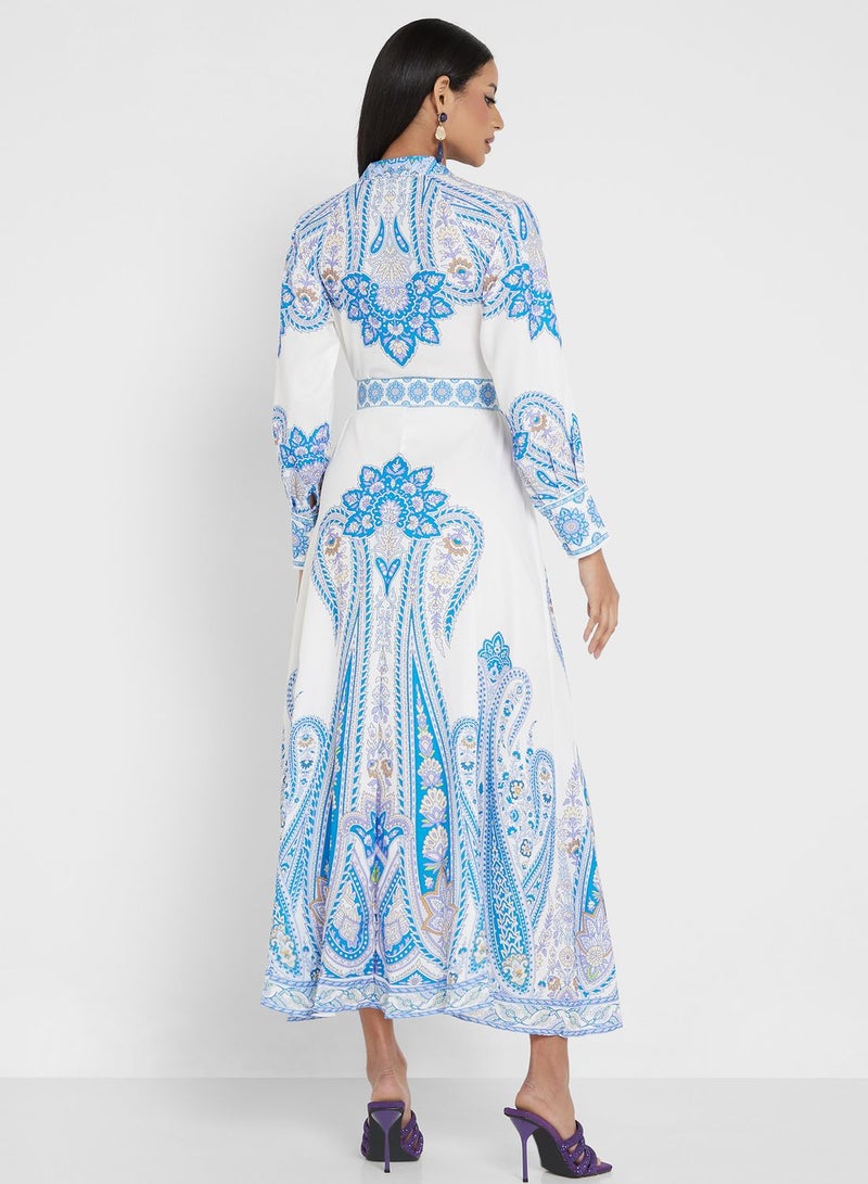 Printed Maxi Dress