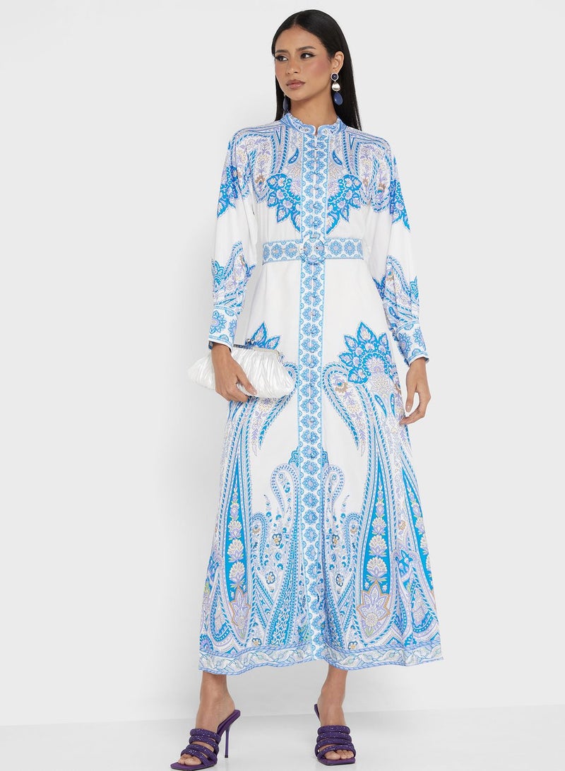 Printed Maxi Dress