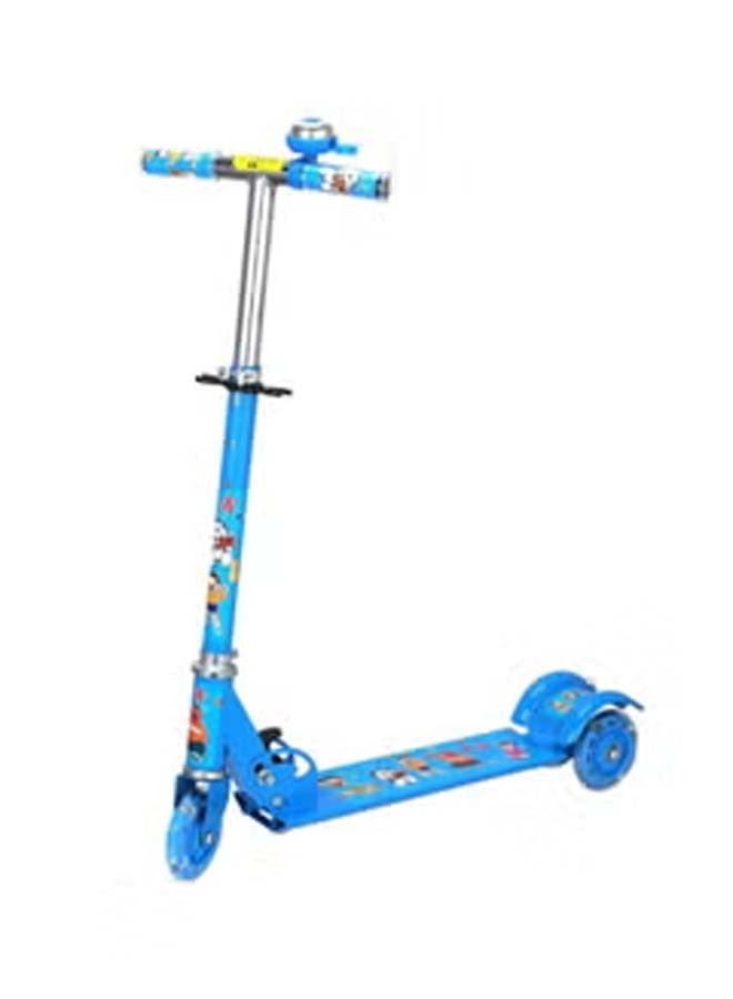 Foldable Kick Scooter With Bell 69x25.5x59cm