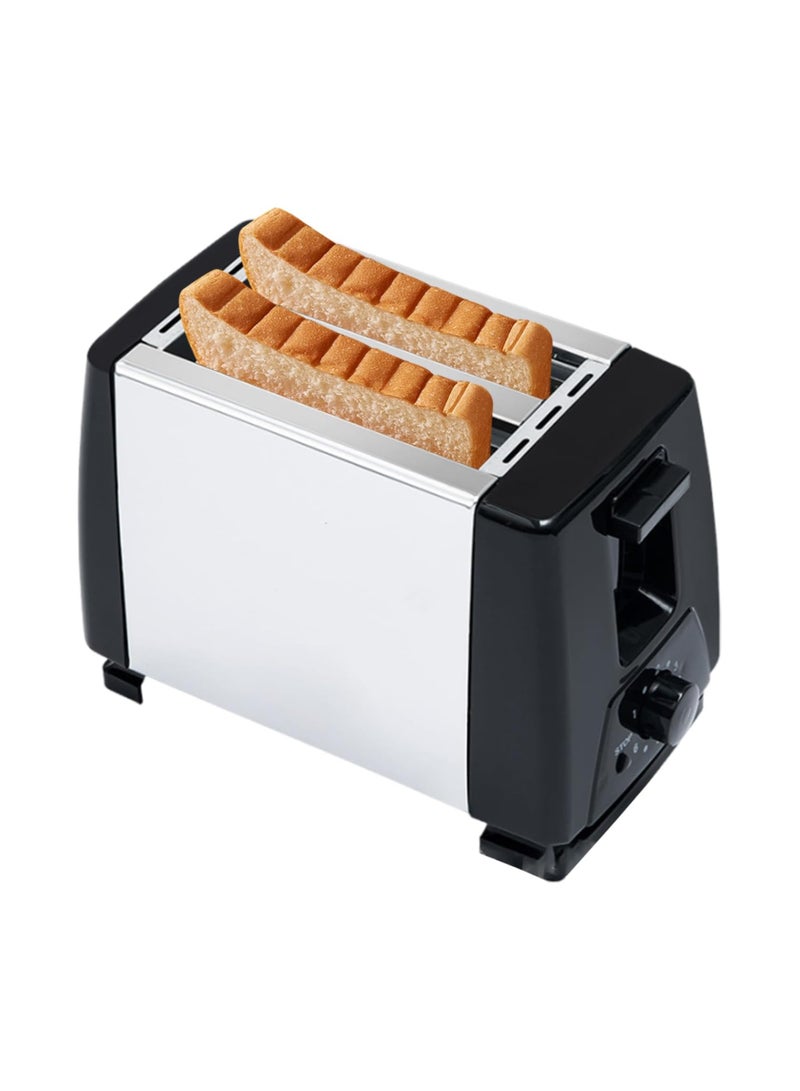 2 Slice Bread Toaster For Office Home Kitchen Supplies And Bread Breakfast Machine Bread Toaster EU Plug 220-240V Slim Body Design