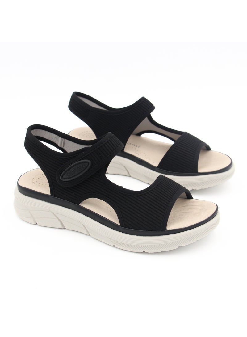 Mon ami Flat Sandal for Women | Open Toe, Casual, Soft Bottom Women Shoes for Girls & Ladies | Lightweight Girls Sport Comfy Sandal