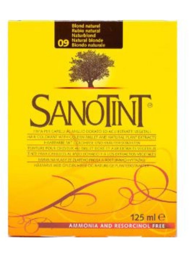 SANOTINT 09 NATURAL BLONDE 125ML