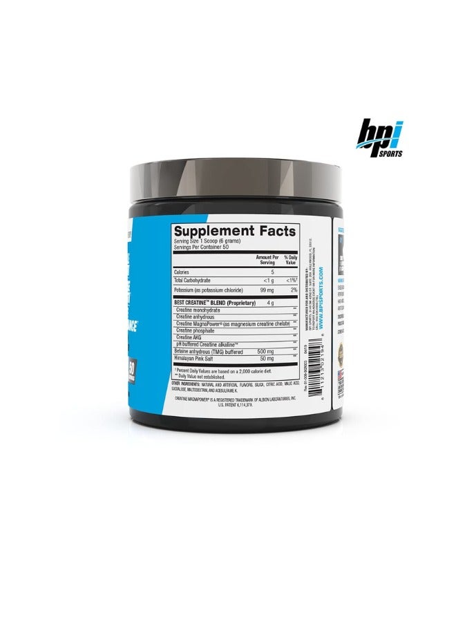 Best Creatine, Pro Strength Creatine Blend, Fruit Punch Flavor, 50 Serving