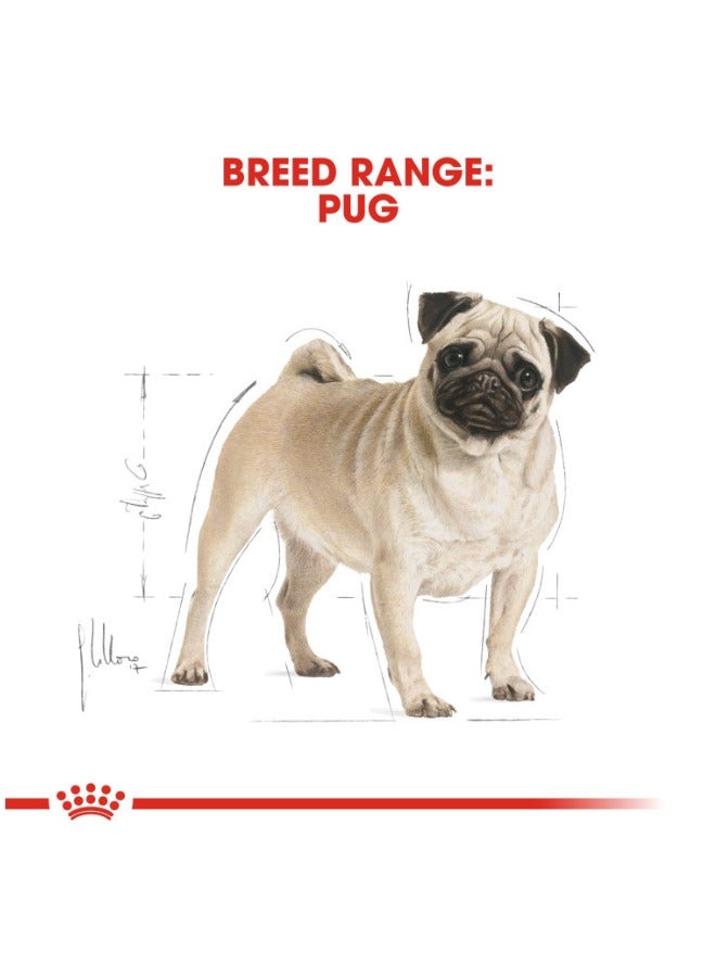 Breed Health Nutrition Pug Adult 1.5 KG