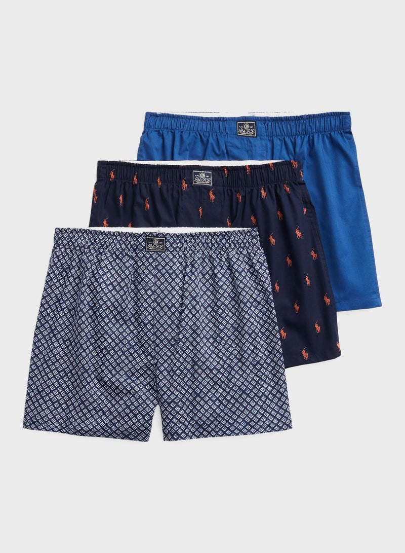 3 Pack Assorted Shorts