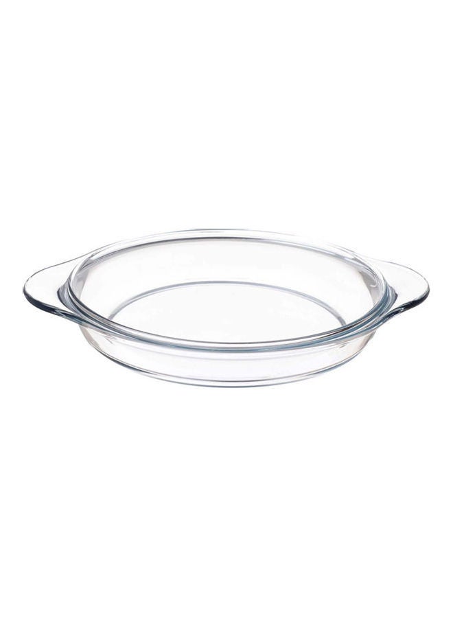 Borcam Multi-Shapes Glass Cookware Set, 4 Pieces Clear