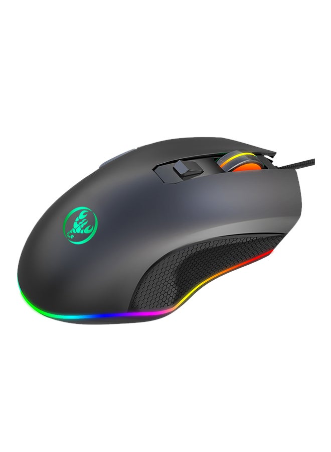 A866 Wired Gaming Mouse Black