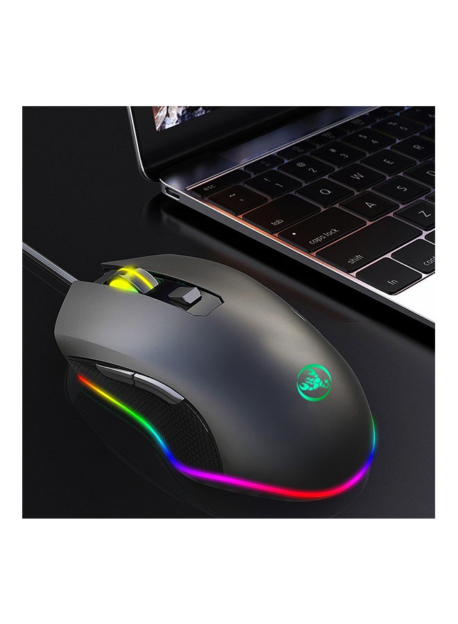 A866 Wired Gaming Mouse Black