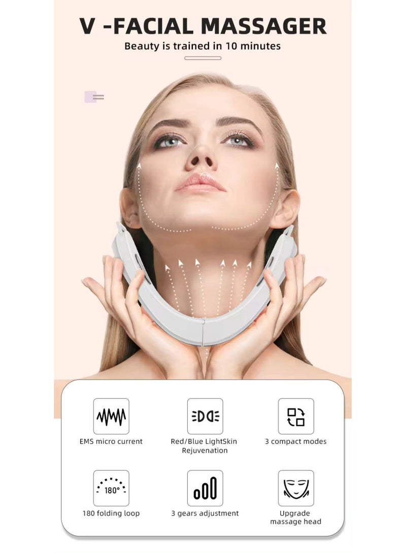Face Lifting Massager Instrument Face Firming Double Chin Reduce Beauty Device