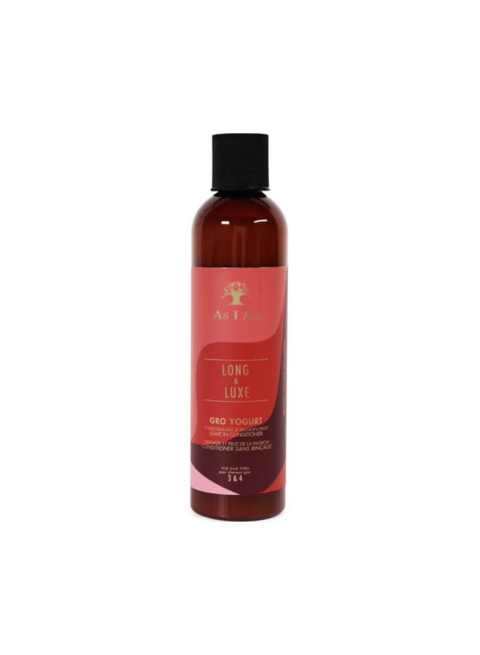 As I Am Long and Luxe Gro Yogurt Leave In Conditioner 237ml