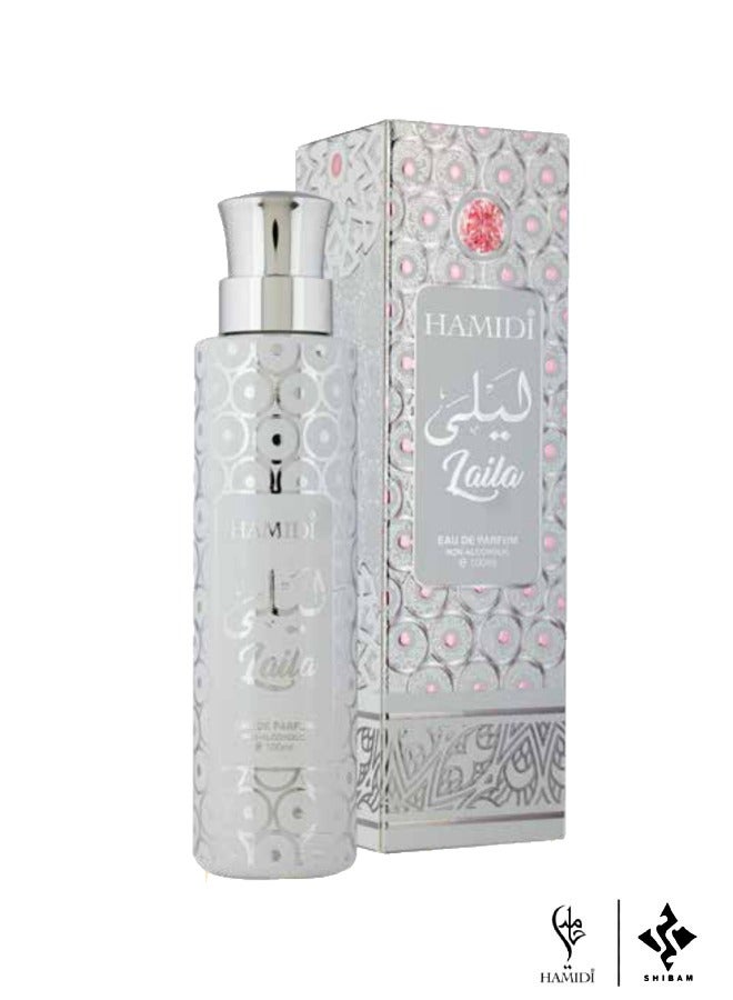 Laila Gift Set - 100ml Water Perfume & 20ml Perfume Oil (Assorted)