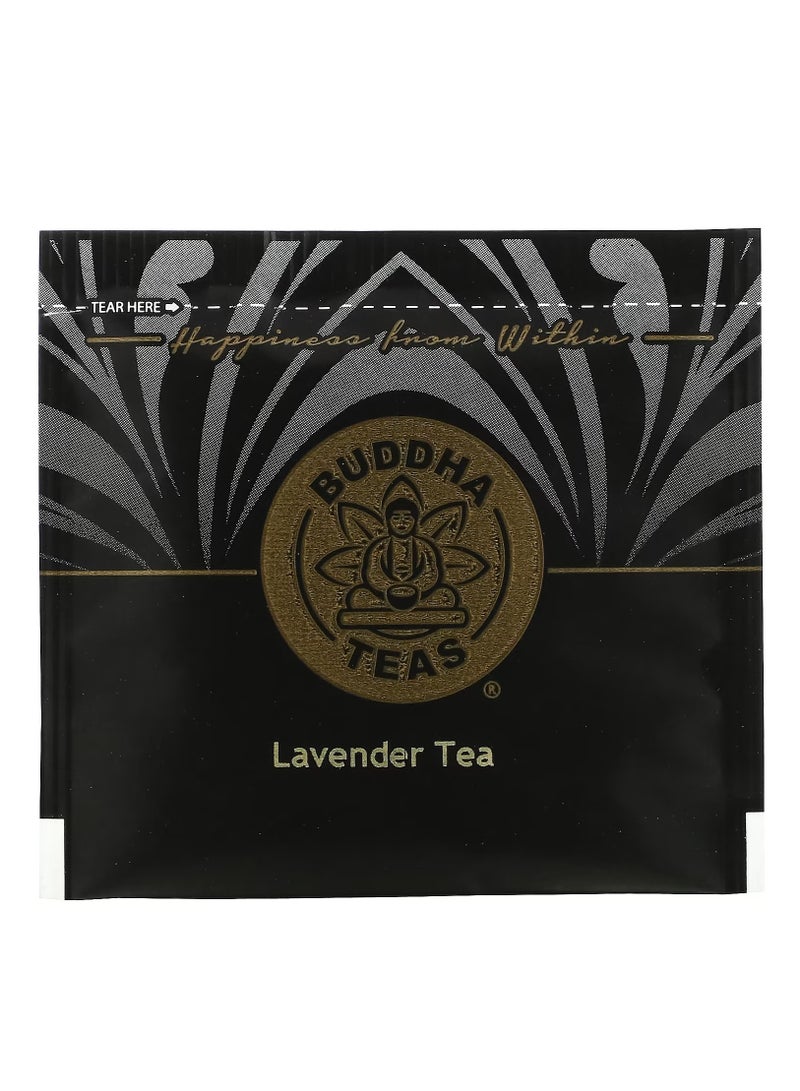 Organic Herbal Tea Lavender 18 Tea Bags, 0.83 oz  24 g