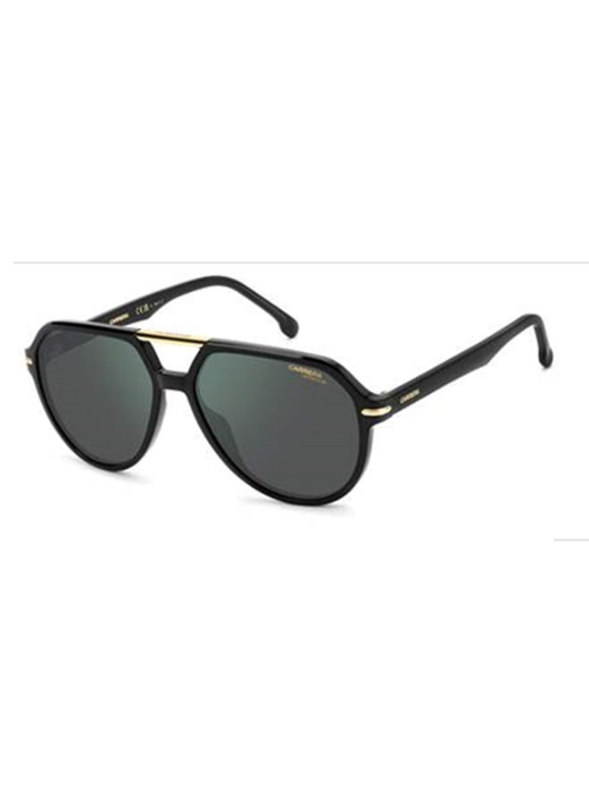 Men's UV Protection Pilot Sunglasses - CARRERA 315/S GREEN 58 Lens Size: 58 Mm Green