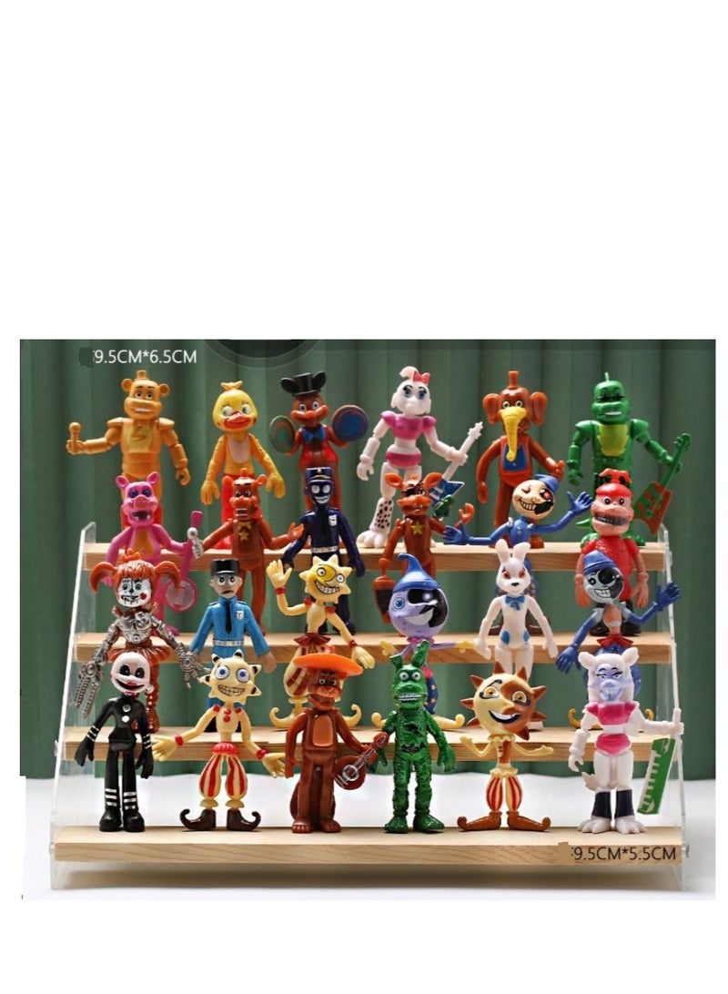 24-Piece Five Nights At Freddy's Theme Toy Set