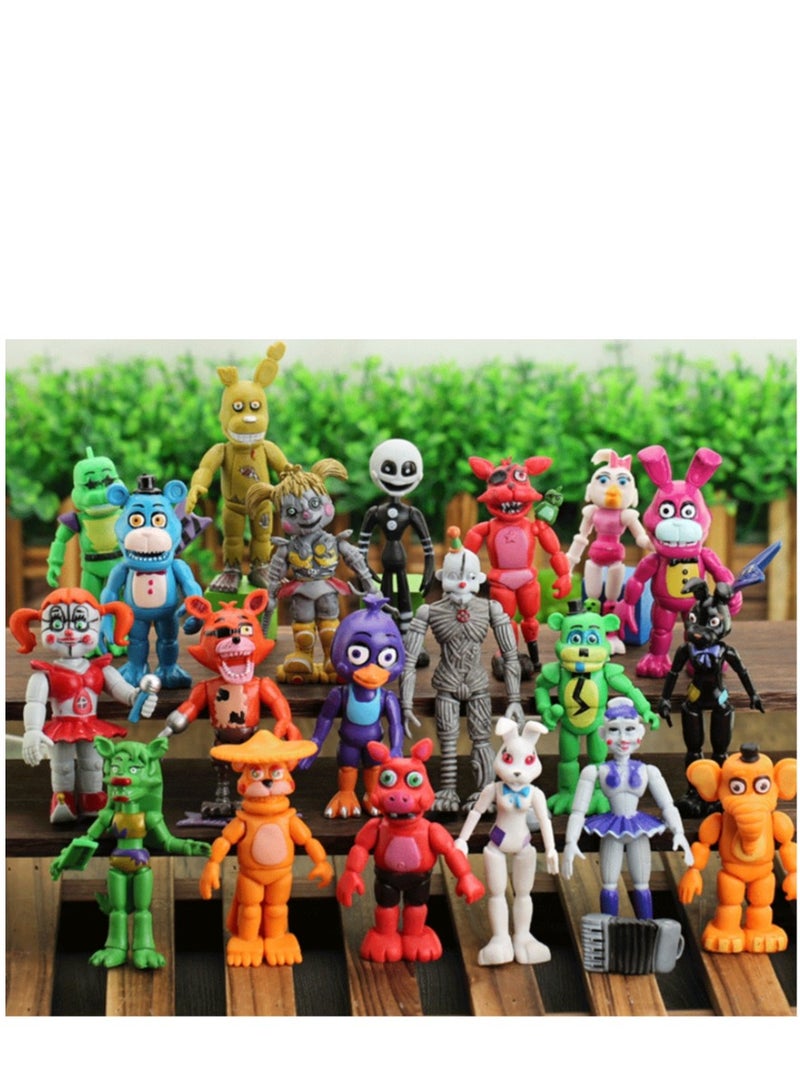 20-Piece Five Nights At Freddy's Theme Toy Set