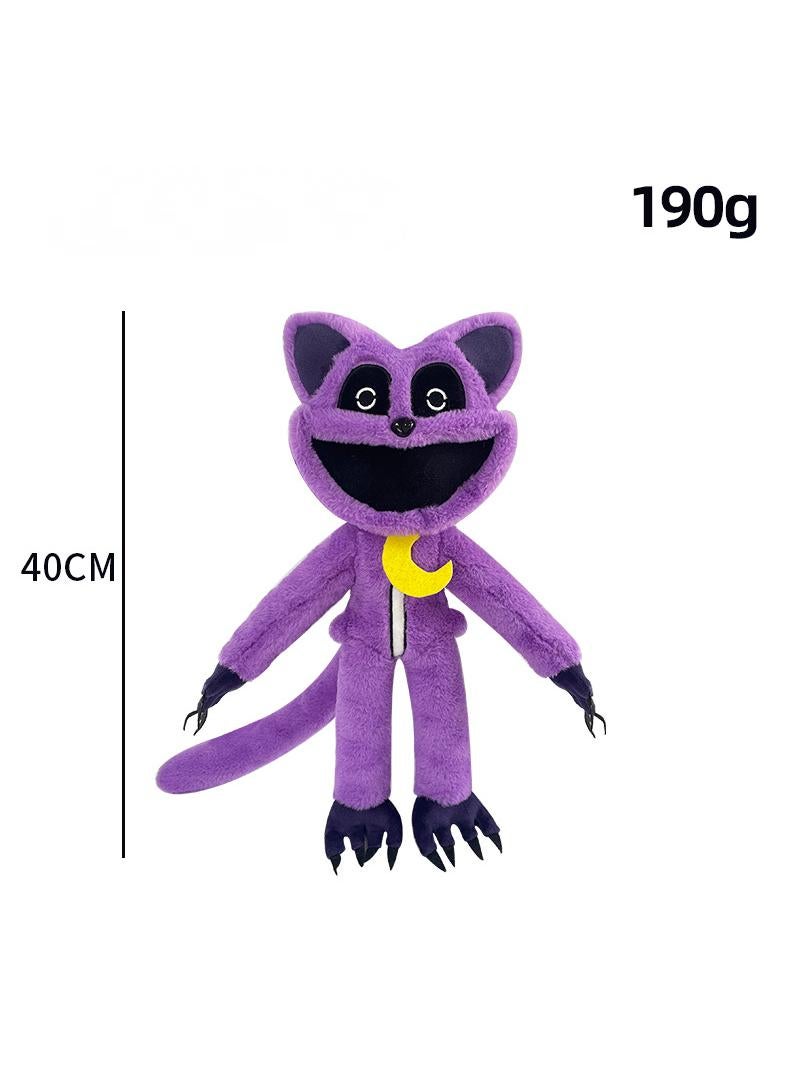 Poppy Playtime Smiling Critters 3 Plush Toy Cartoon CatNap Plus 40cm For Fans Gift Horror Stuffed Figure Doll For Kids And Adults Great Birthday Stuffers For Boys Girls