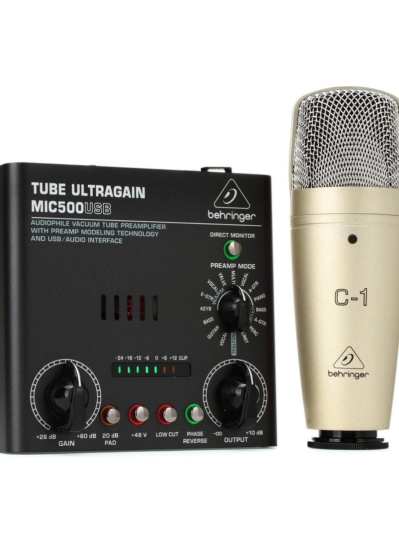 Behringer Recording Package VOICESTUDIO