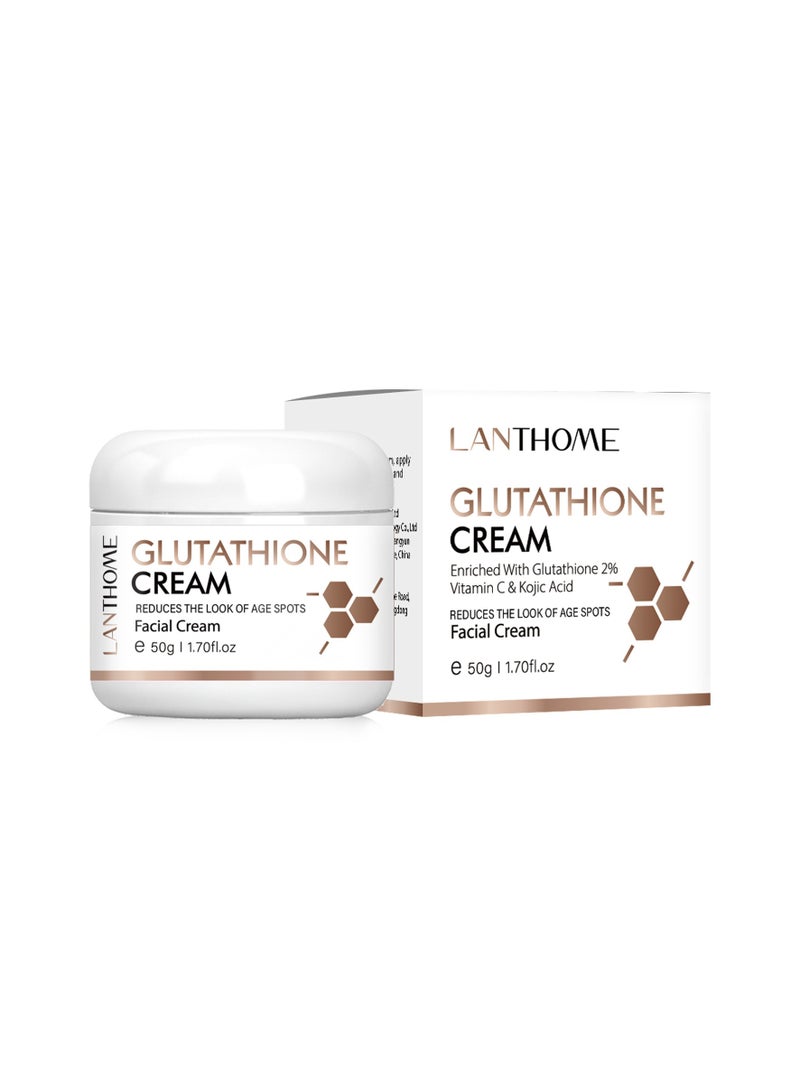 New product lanthome glutathione face cream Glutathione face cream 50g