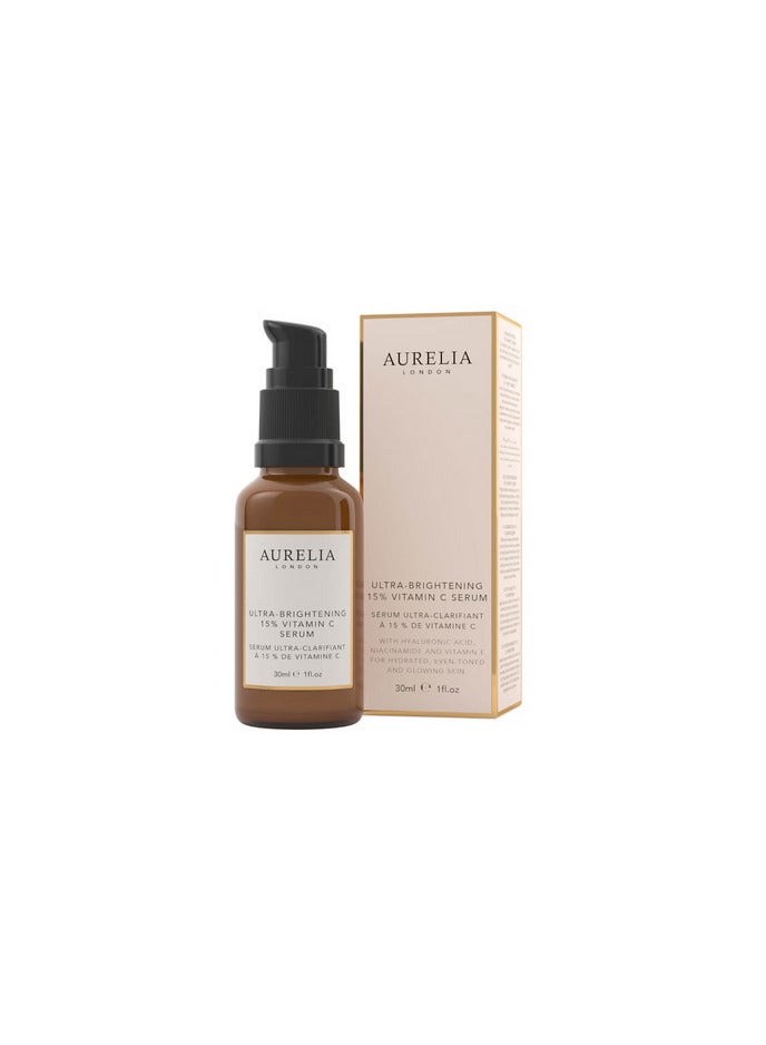 Aurelia London Ultra-Brightening 15% Vitamin C Serum 30ml