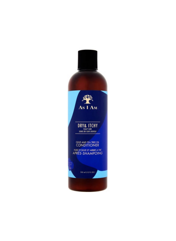 As I Am Dry and Itchy Scalp Care Olive and Tea Tree Oil Conditioner 355ml