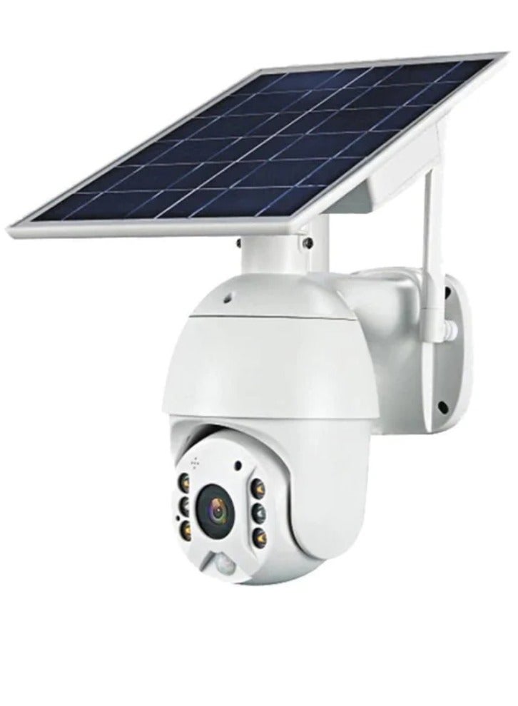 Q3- WIFI Low power DC-5V solar WIFI  camera 1080P HD 4G Monitor Solar Panel Outdoor Surveillance Waterproof CCTV Camera Smart Home Two-way Voice Intrusion Alarm