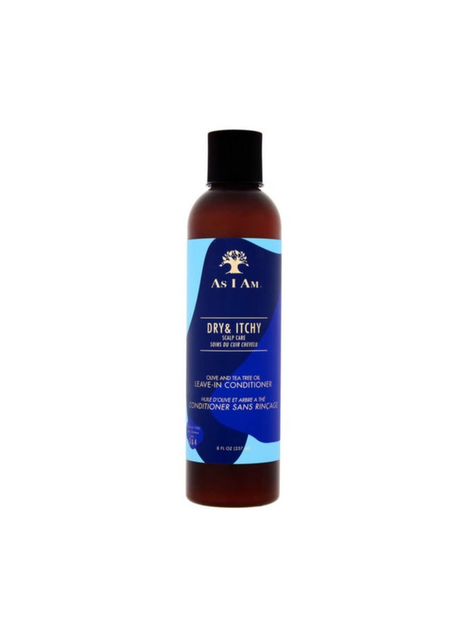 As I Am Dry and Itchy Scalp Care Olive and Tea Tree Oil Leave in Conditioner 237ml