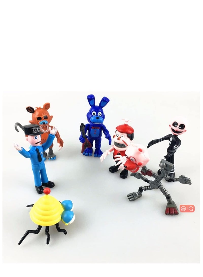 12-Piece Five Nights At Freddy's Theme Toy Set
