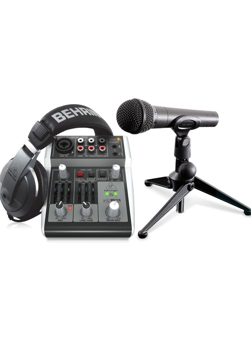 Behringer PODCASTUDIO 2 USB Bundle