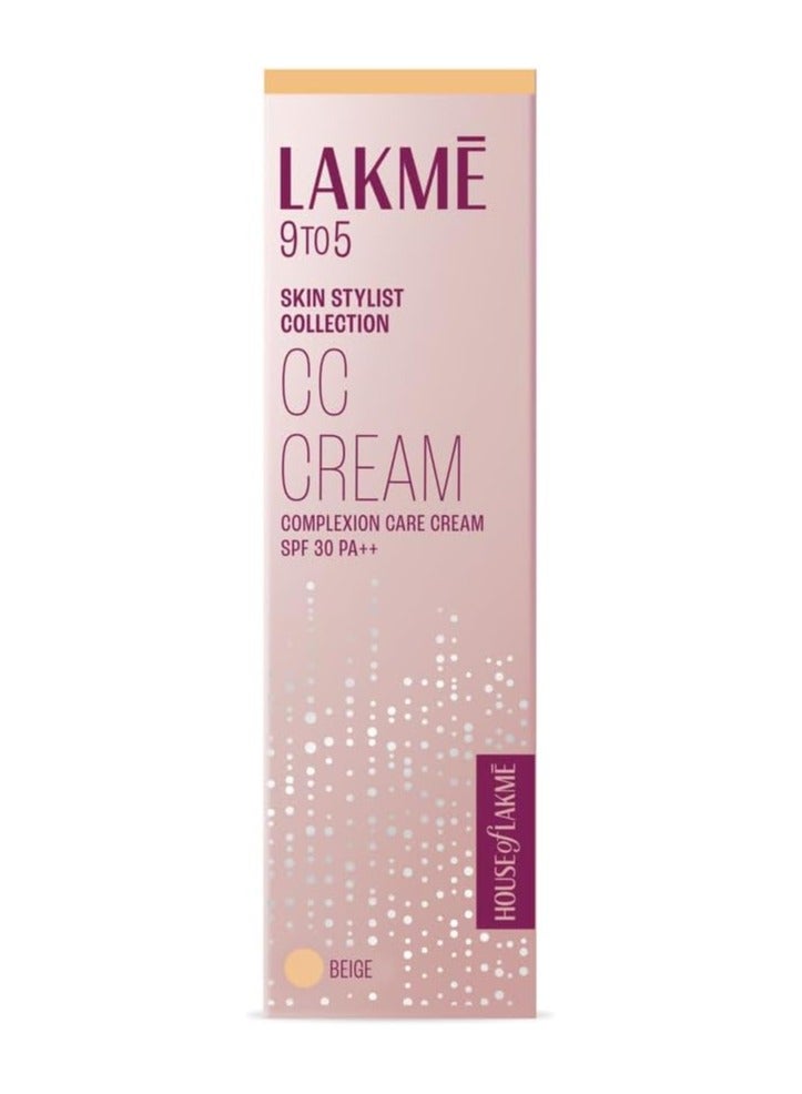 9 to 5 Complexion Care Face Cream Beige 30 gm