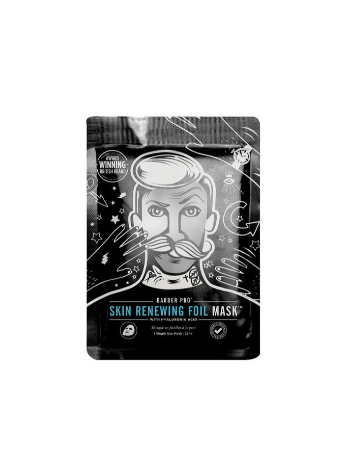 BARBER PRO Skin Renewing Foil Mask 30g