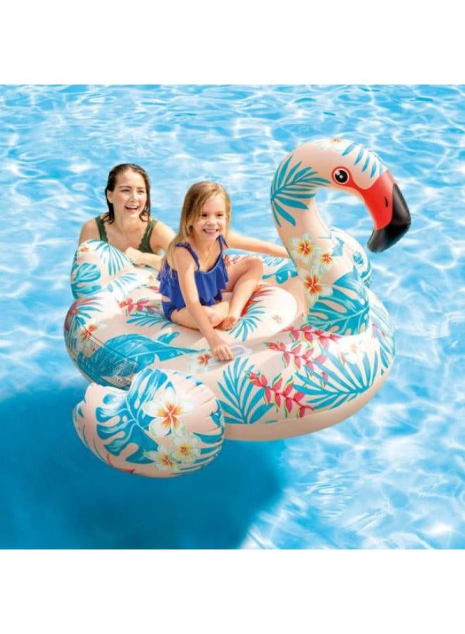 Tropical Flamingo Ride-On