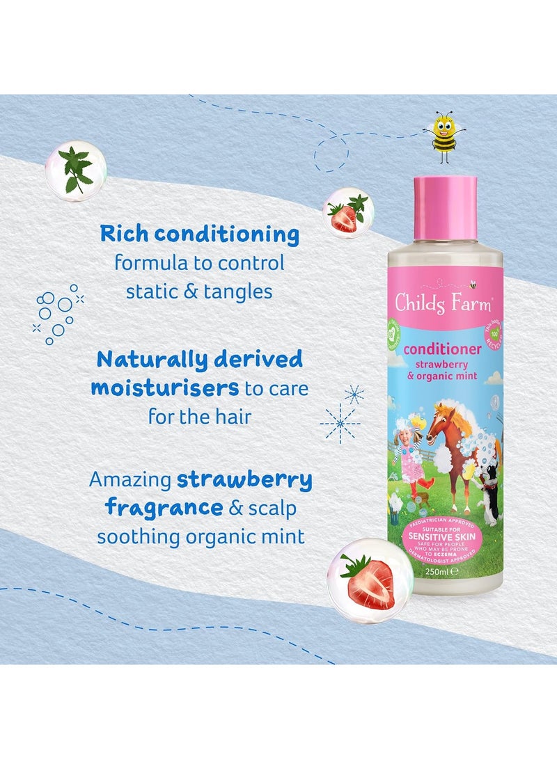 Strawberry & Organic Mint Conditioner 250 ML