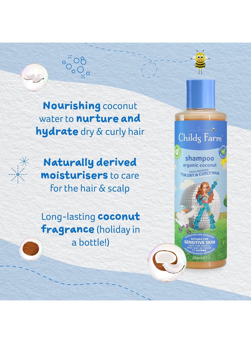 Kids Organic Coconut Coco Nourish Shampoo 250 ML