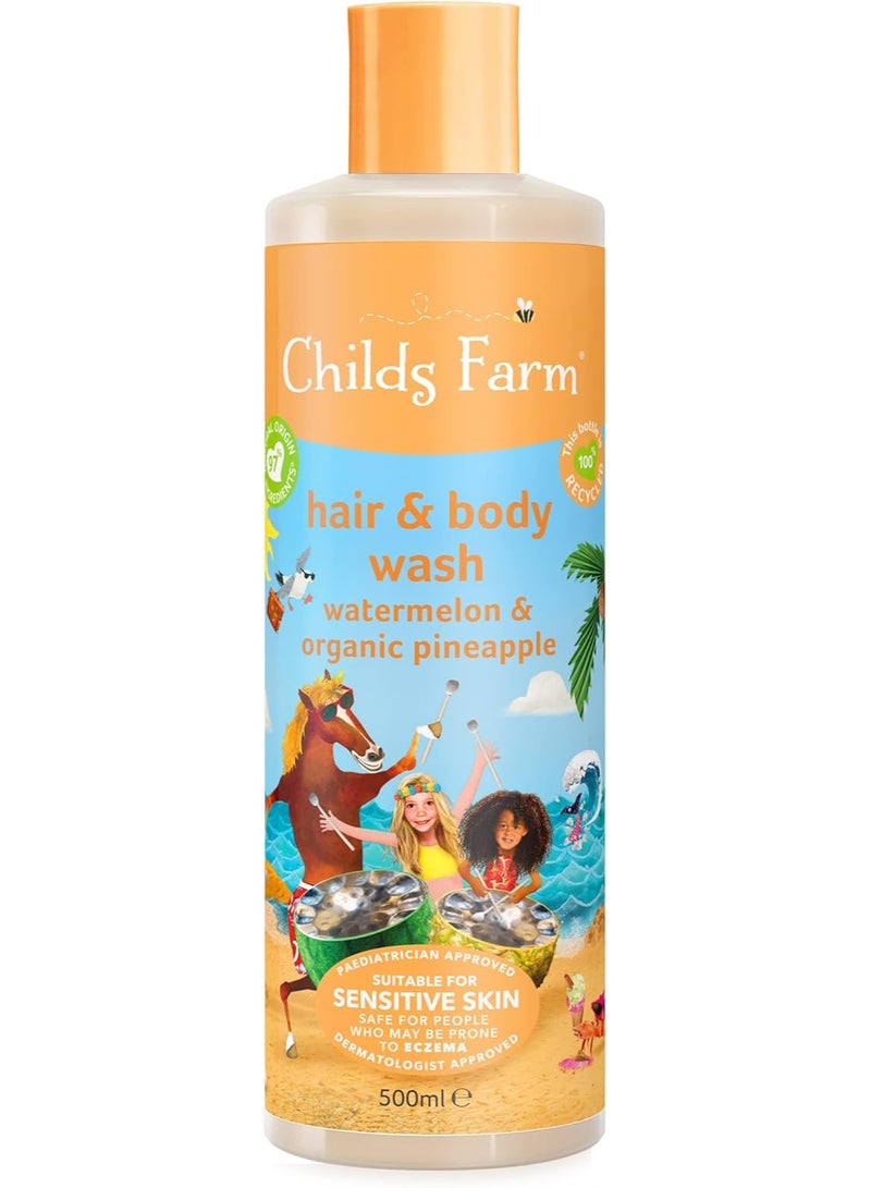 Hair & Body Wash Watermalon & Organic Pineapple 500 ML