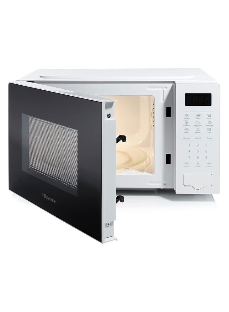 Digital Solo Microwave Oven  Automatic Defrost, 9 Auto Cook Menus, Clock & Timer, Easy Clean 20 L 700 W H20MOWS4 White