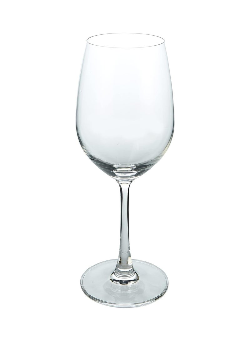 Madison Wine Glass, Set Of 6, Clear, 350 Ml, 015W12, Cabernet Sauvignon Glass, Bordeaux Glass, White Wine Glass, Stemmed Wine Glass, Wine Sipper