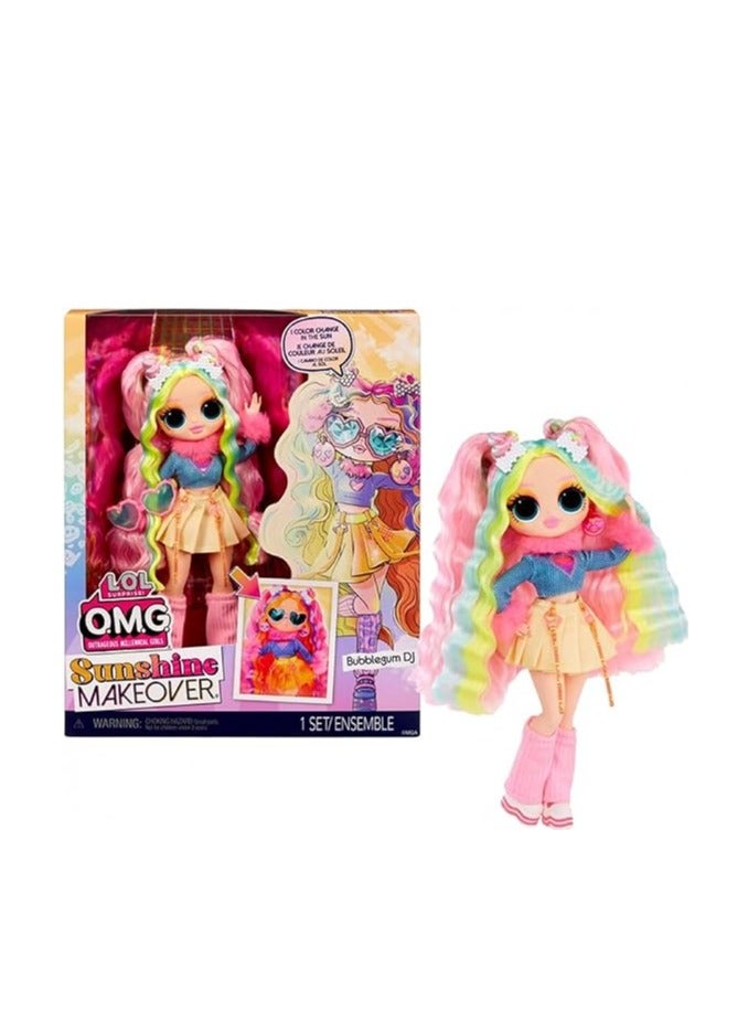 Omg Sunshine Makeover Fashion Doll - Bubblegum Dj