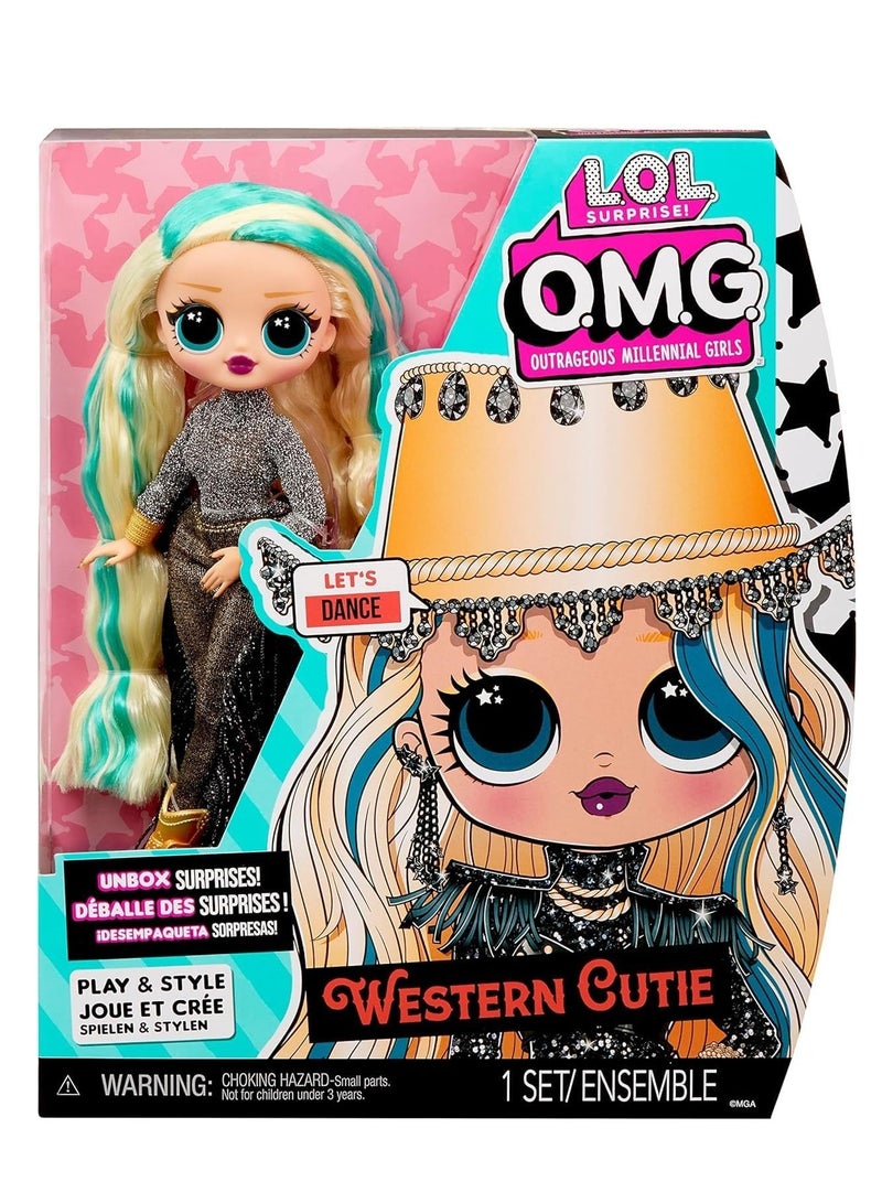 Omg Core Series 7- Western Cutie Fashion Doll